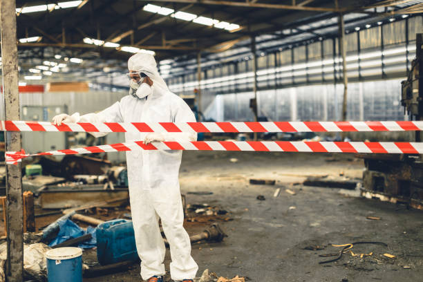 Professional Odor Removal technician working in Sewell, NJ